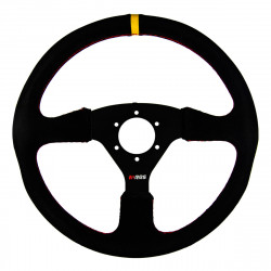 Steering wheel RRS veloce steering wheel - flat 350 - black suede 37/29mm