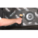 Sound insulation DEI 50199 heat barrier and sound deadening self-adhesive mat, 15x32 cm | races-shop.com