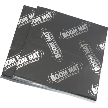 Sound insulation DEI 50200 heat barrier and sound deadening self-adhesive mat, 32x32 cm (2pcs) | races-shop.com