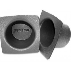 DEI 50320 speaker baffles, round 13 cm slim (6.3 cm depth)