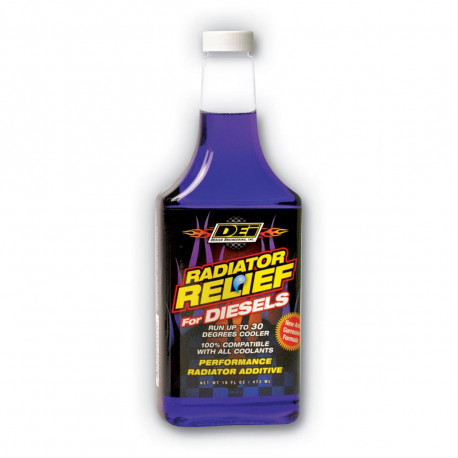Additives DEI 40204 RADIATOR RELIEF coolant temperature additive for diesels 470ml | races-shop.com