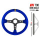 steering wheels Steering wheel RRS Off road,380mm, Faux leather, flat | races-shop.com