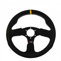 Steering wheel RRS Apex, 350mm, suede, flat
