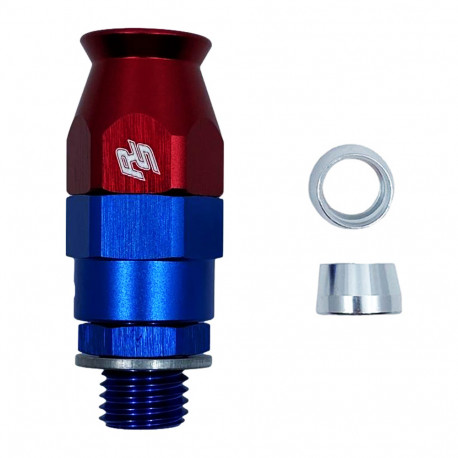 Straight fittings PTFE Fitting AN6 to M10x1 (male) Straight | races-shop.com