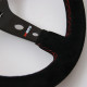 steering wheels Steering wheel RRS Monte Carlo 3, 350mm, suede, 65mm deep dish | races-shop.com