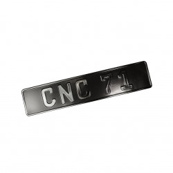 License plate CNC71