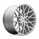 Rotiform aluminum wheels Rotiform R110 BLQ wheel 19x8.5 5x120 72.56 ET35, Gloss silver | races-shop.com