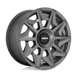 Rotiform R128 CVT wheel 19x8.5 5x112/5x120 72.56 ET35, Matte anthracite