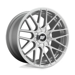 Rotiform R140 RSE wheel 17x8 4x100/4x114.3 70.1 ET40, Gloss silver