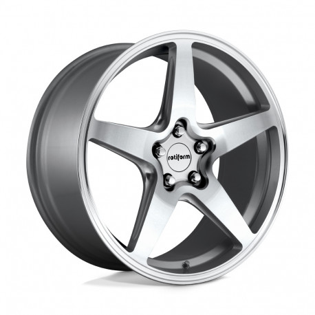 Rotiform aluminum wheels Rotiform R147 WGR wheel 19x8.5 5x112 66.56 ET45, Gloss silver | races-shop.com