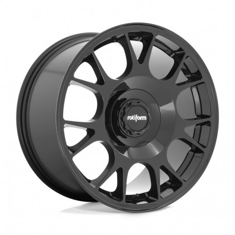 Rotiform aluminum wheels Rotiform R187 TUF-R wheel 18x9.5 5x112/5x114.3 72.56 ET38, Gloss black | races-shop.com