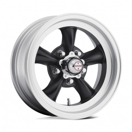 American Racing aluminum wheels American Racing Vintage VN105 TORQ THRUST D wheel 16x8 5x114.3 83.06 ET-12, Satin black | races-shop.com