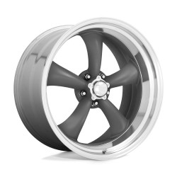 American Racing Vintage VN215 CLASSIC TORQ THRUST II wheel 20x8 5x127 83.06 ET0, Mag gray