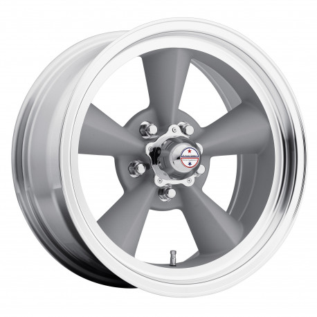 American Racing aluminum wheels American Racing Vintage VN309 TT O wheel 15x8.5 5x114.3 83.06 ET-24, Vintage silver | races-shop.com