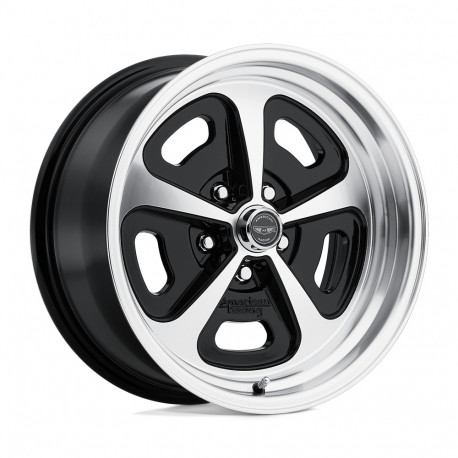 American Racing aluminum wheels American Racing Vintage VN501 500 MONO CAST wheel 17x9 5x120.65 72.56 ET0, Gloss black | races-shop.com