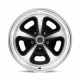 American Racing aluminum wheels American Racing Vintage VN501 500 MONO CAST wheel 17x9 5x120.65 72.56 ET0, Gloss black | races-shop.com