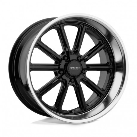 American Racing aluminum wheels American Racing Vintage VN507 RODDER wheel 20x8 5x114.3 72.56 ET0, Gloss black | races-shop.com