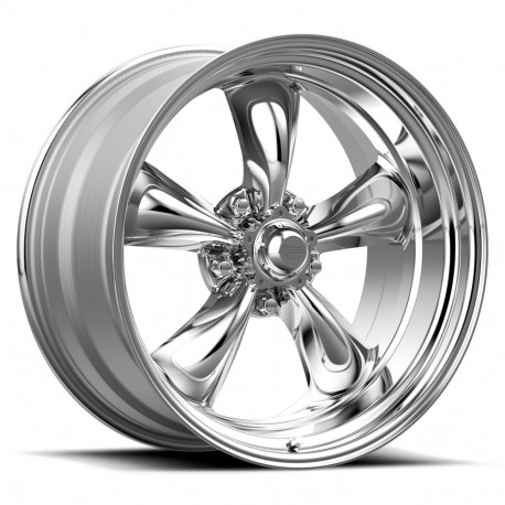 American Racing aluminum wheels American Racing Vintage VN515 TORQ THRUST II 1 PC wheel 15x6 5x114.3 83.06 ET-6, Silver | races-shop.com