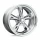American Racing aluminum wheels American Racing Vintage VN615 TORQ THRUST II 1 PC wheel 15x4 5x114.3 83.06 ET-25, Chrome | races-shop.com
