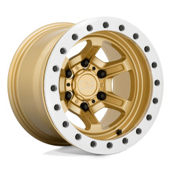 Black Rhino OFFSHOOT BEADLOCK wheel 15x10 6x139.7 112.1 ET-38, Gloss gold