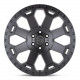 Black Rhino aluminum wheels Black Rhino WARLORD wheel 17x8 5x120 76.1 ET35, Matte gunmetal | races-shop.com