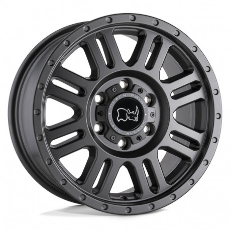 Black Rhino aluminum wheels Black Rhino YELLOWSTONE wheel 17x8 6x130 84.1 ET38, Matte gunmetal | races-shop.com