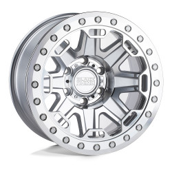 Black Rhino RIFT BEADLOCK wheel 17x8.5 6x139.7 112.1 ET0, Silver