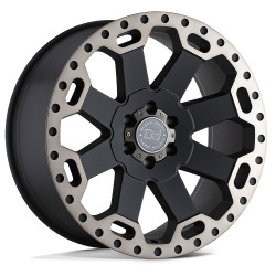 Black Rhino WARLORD wheel 17x9 6x139.7 112.1 ET12, Matte black
