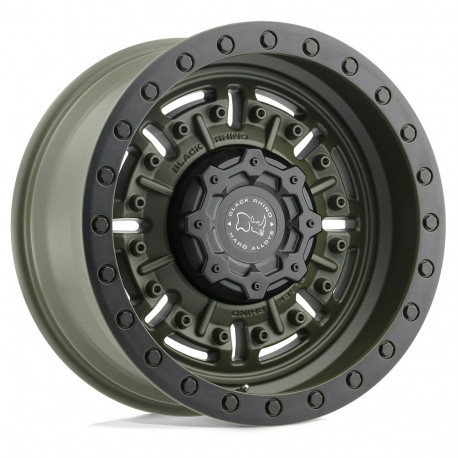 Black Rhino aluminum wheels Black Rhino ABRAMS wheel 17x9.5 5x127 71.5 ET-18, Olive green | races-shop.com
