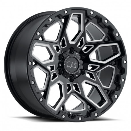 Black Rhino aluminum wheels Black Rhino SHRAPNEL wheel 17x9.5 6x139.7 112.1 ET-18, Gloss black | races-shop.com
