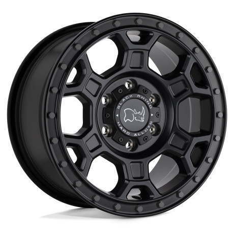 Black Rhino aluminum wheels Black Rhino MIDHILL wheel 18x8 5x130 78.1 ET48, Matte black | races-shop.com