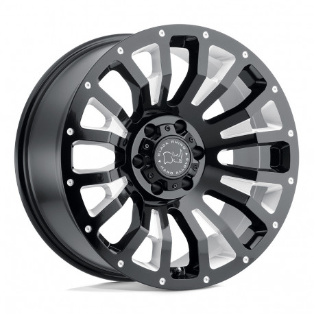 Black Rhino aluminum wheels Black Rhino PINATUBO wheel 18x9.5 8x170 125.1 ET6, Gloss black | races-shop.com