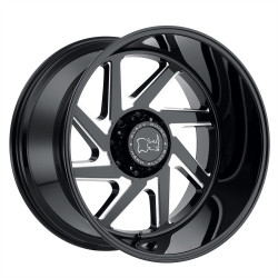 Black Rhino SWERVE wheel 20x12 8x180 125.1 ET-44, Gloss black