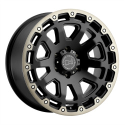 Black Rhino RAZORBACK wheel 20x9 6x139.7 112.1 ET-12, Matte black