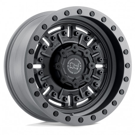 Black Rhino aluminum wheels Black Rhino ABRAMS wheel 20x9.5 6x139.7 112.1 ET2, Matte gunmetal | races-shop.com