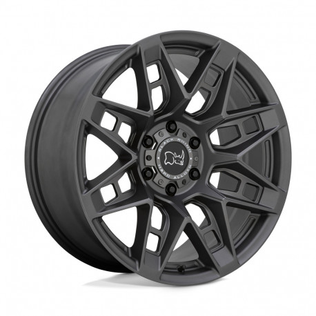Black Rhino aluminum wheels Black Rhino CAPROCK wheel 20x9.5 6x139.7 112.1 ET12, Matte gunmetal | races-shop.com