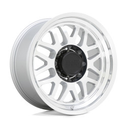 Black Rhino DELTA wheel 20x9.5 8x170 125.1 ET-18, Gloss silver