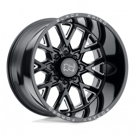 Black Rhino aluminum wheels Black Rhino GRIMLOCK wheel 20x9.5 5x127 71.5 ET-18, Gloss black | races-shop.com