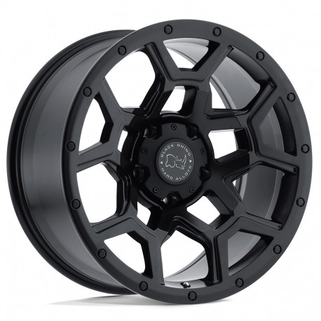 Black Rhino aluminum wheels Black Rhino OVERLAND wheel 20x9.5 6x139.7 112.1 ET6, Matte black | races-shop.com