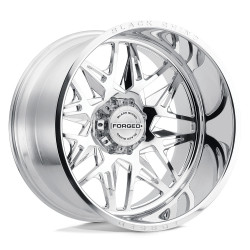 Black Rhino TWISTER wheel 22x14 8x170 125.1 ET-76, Silver