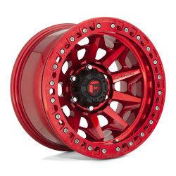 Fuel D113 COVERT BEADLOCK wheel 17x9 5x150 110.1 ET-15, Candy red