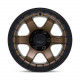 Fuel aluminum wheels Fuel D124 BLOCK BEADLOCK wheel 17x9 5x127 71.5 ET-15, Matte bronze | races-shop.com