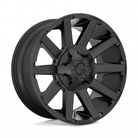 Fuel aluminum wheels Fuel D437 CONTRA wheel 18x9 6x135/6x139.7 106.1 ET-12, Satin black | races-shop.com