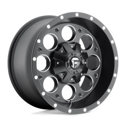 Fuel D525 REVOLVER wheel 17x9 6x135/6x139.7 106.1 ET-12, Matte black