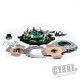 Clutches and discs SACHS Performance CYBUL CYBUL M60 M62 twin disc clutch for M50/M52 gearbox | races-shop.com