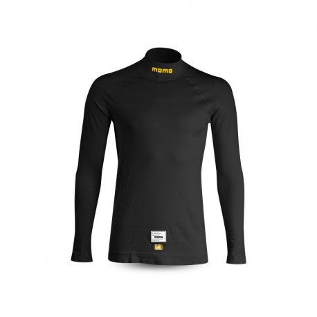 Underwear FIA fireproof long sleeve top MOMO PRO, black | races-shop.com