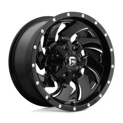 Fuel D574 CLEAVER wheel 20x8.25 8x165.1 121.5 ET-240, Gloss black