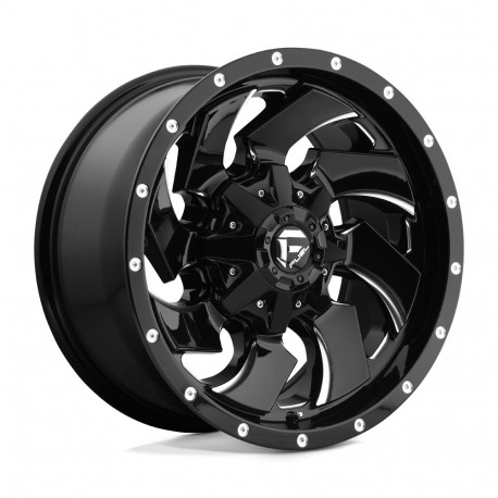 Fuel aluminum wheels Fuel D574 CLEAVER wheel 20x8.25 8x200 142 ET-202, Gloss black | races-shop.com
