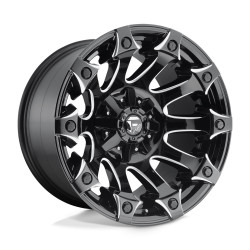 Fuel D578 BATTLE AXE wheel 20x12 6x135/6x139.7 106.1 ET-44, Gloss black