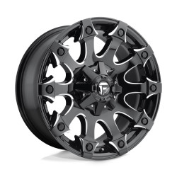 Fuel D578 BATTLE AXE wheel 20x9 5x139.7/5x150 110.1 ET1, Gloss black